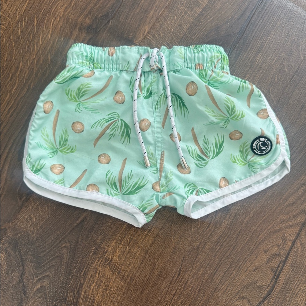 Binky Bro Tropical Print Swim Shorts